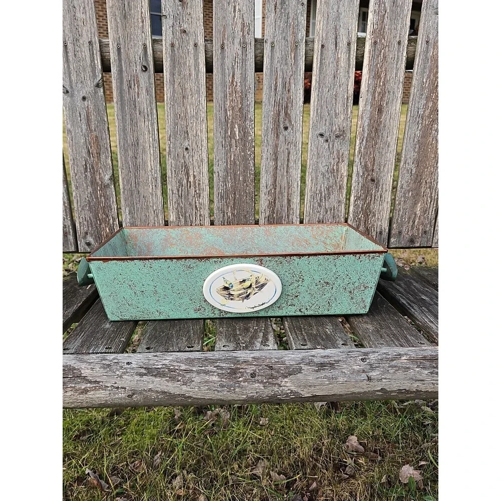 BEAUTIFUL  Marjolein‎ Bastin Metal Garden Tray Basket Planter